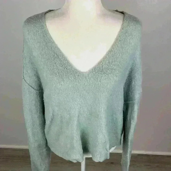 Free People Princess V Sweater Size M - Picture 4 of 13